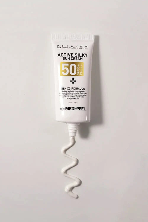 Medi-Peel- Active Silky Sun Cream SPF50+PA+++-50 ml