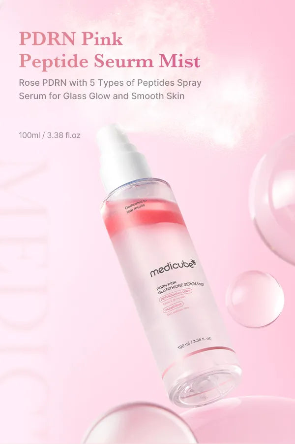 medicube - PDRN Pink Glutathione Serum Mist - Ampullenspray-100 ml